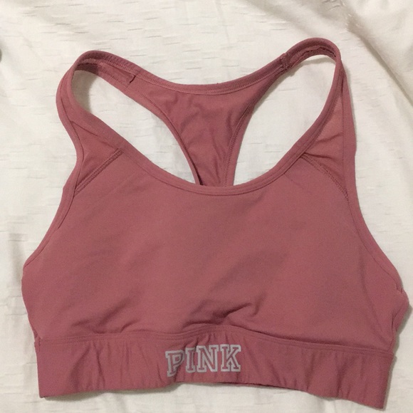 pastel pink sports bra